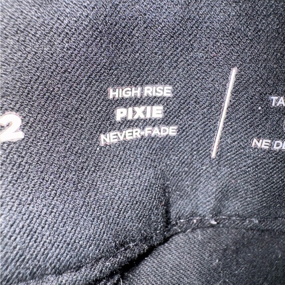 Old Navy Black High-Waisted Pixie Ankle Pants Size 22 Classic Preppy - Picture 12 of 14